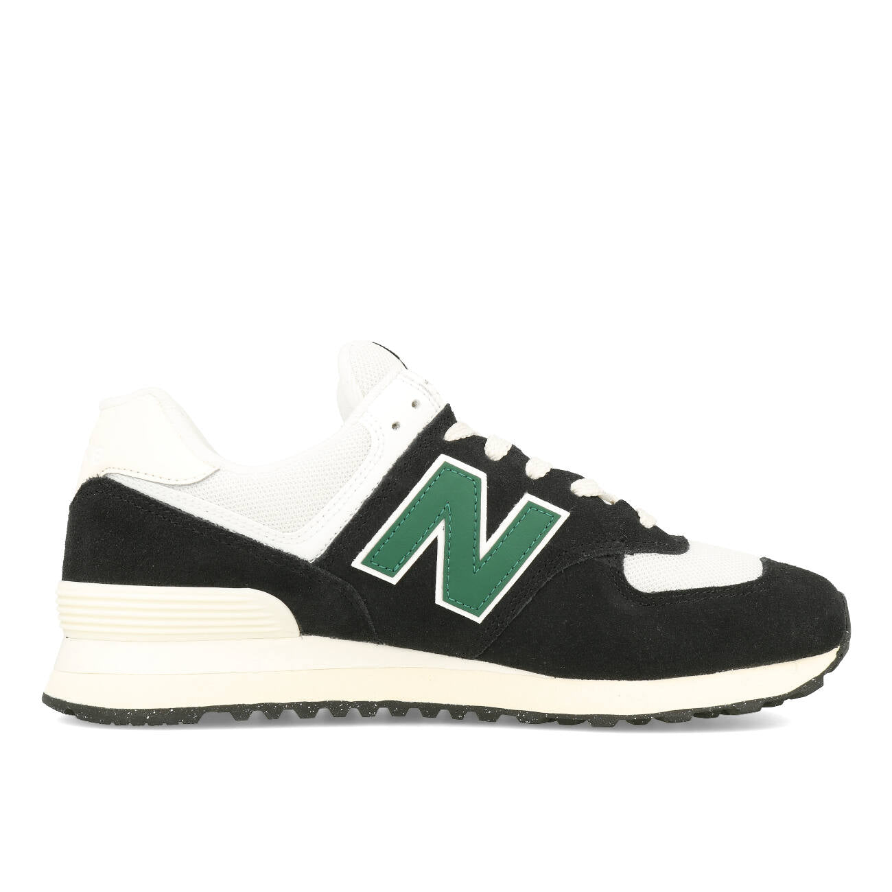 New Balance U 574 RBG Black White Marsh Green