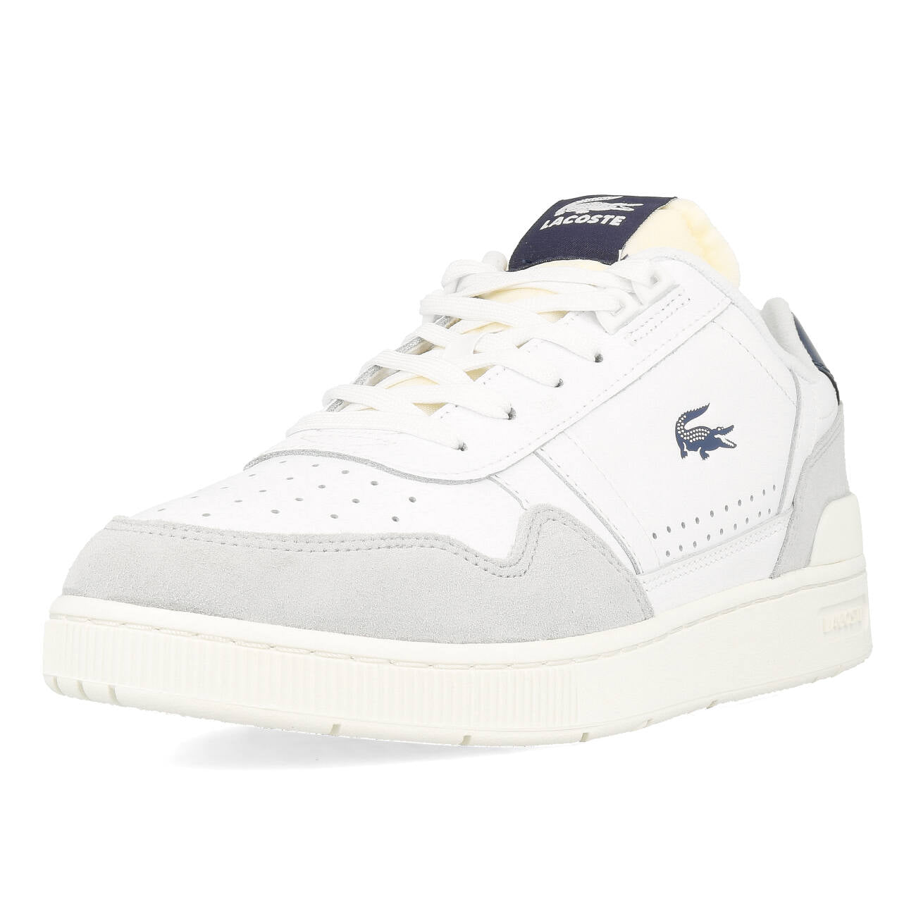 Lacoste T-CLIP 223 5 - Sneaker low - white/navy/weiß 